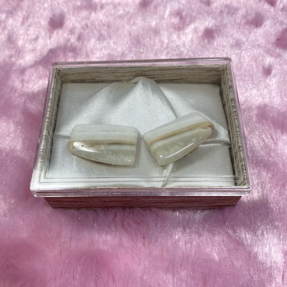 Agate Cufflinks - Picture 2 of 8